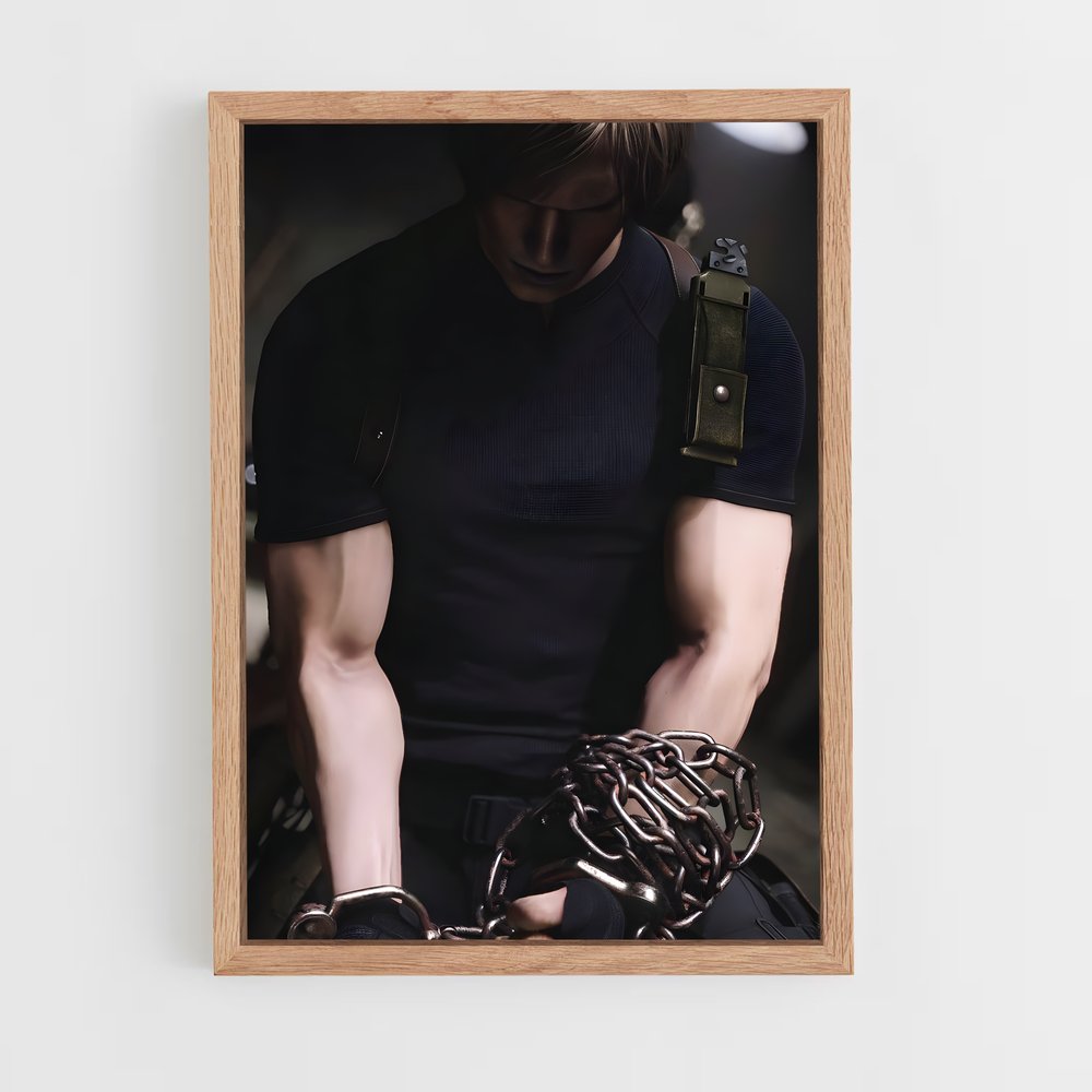 Poster Chains of Fate – affiche Resident Evil (vue 4)
